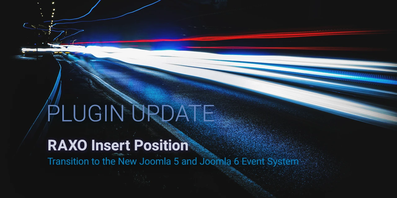 Plugin Update: RAXO Insert Position J5 v4.00