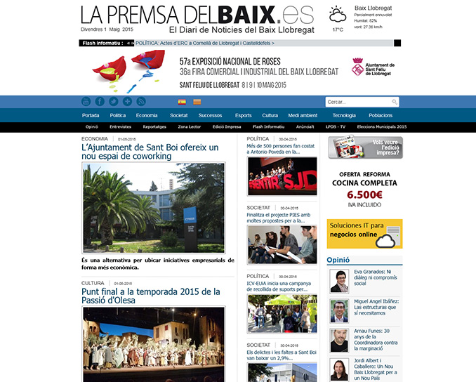 El Diari de Noticies del Baix Llobregat