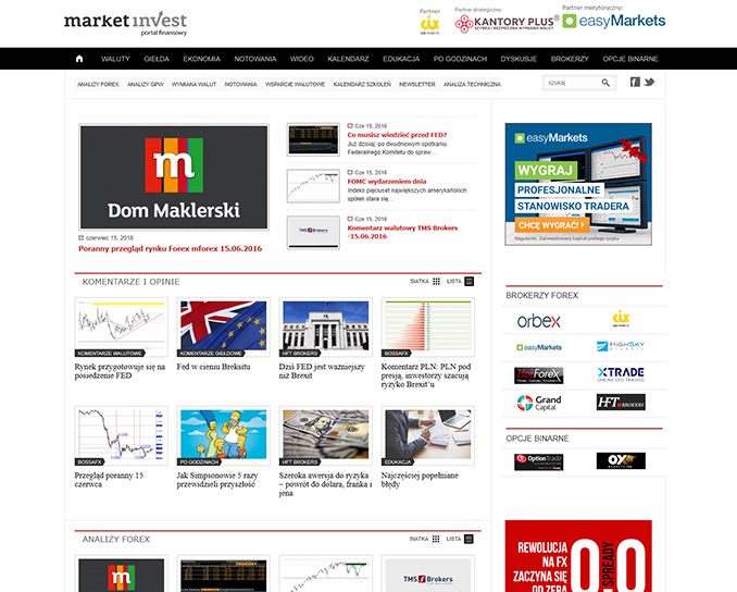 Market Invest - Serwis finansowy