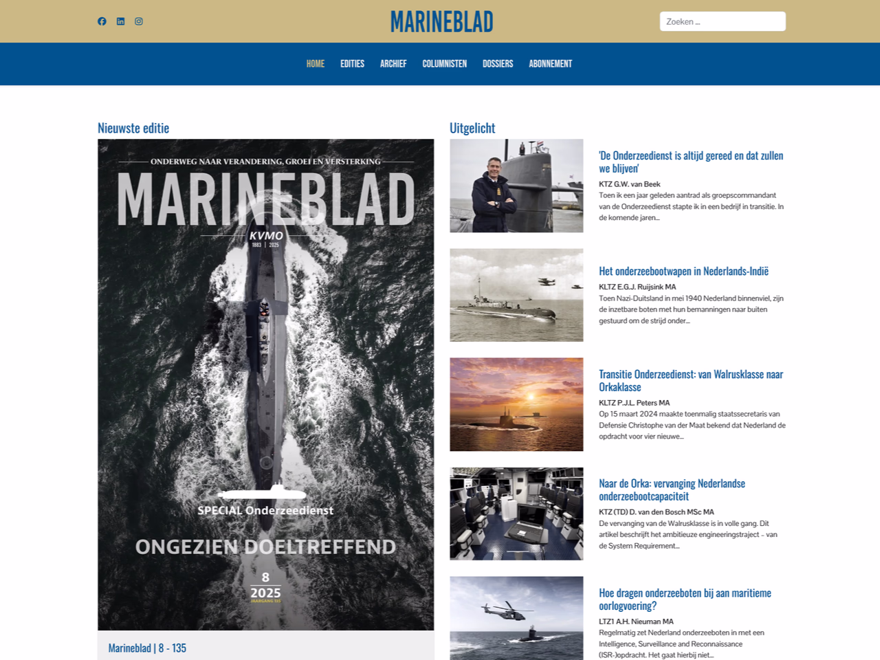 Marineblad Journal