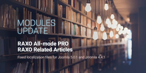Modules UPDATE, necessary fixes for Joomla 5.0.1 and Joomla 4.4.1 Modules update for Joomla 5.0.1