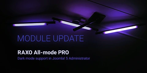 UPDATE: RAXO All-mode PRO - version 2.05 RAXO All-mode PRO v2.05 suports Dark Mode administration
