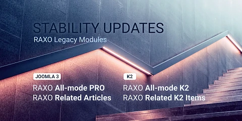 Updates for RAXO Legacy Modules